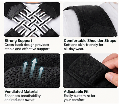 Adjustable Posture Corrector Support
